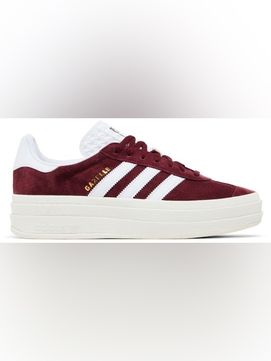 adidas Shoes - Adidas Gazelle Bold 'Shadow Red White'. Size 8